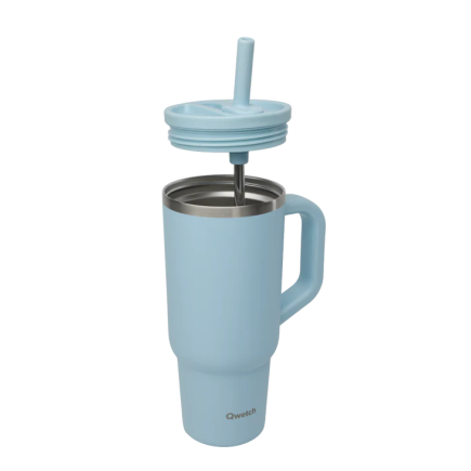 Salle d'ô - Travel cup isotherme étanche - pastel - bleu - 900ml
