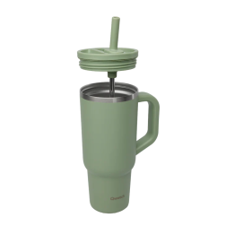 Salle d'ô - Travel cup isotherme étanche - matt - vert tilleul - 900ml