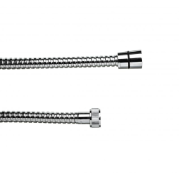 m langer, doppelseitiger, flexibler Duschschlauch aus Metall