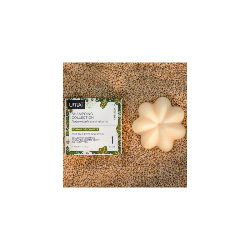 Shampoo-Kollektion – Rhabarber und Sesam – 50 g Shampoo-Kollektion – Rhabarber und Sesam – 50 g