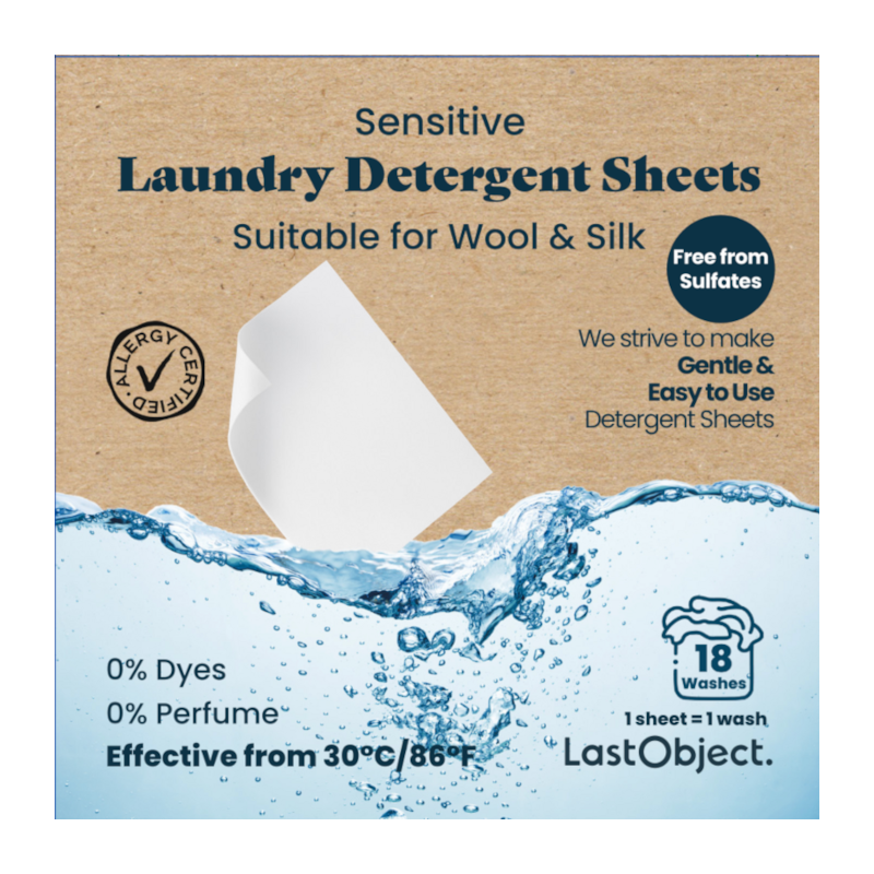 Laundry sheets - 18 washes - Sensitive skin Laundry sheets - 18 washes - Sensitive skin