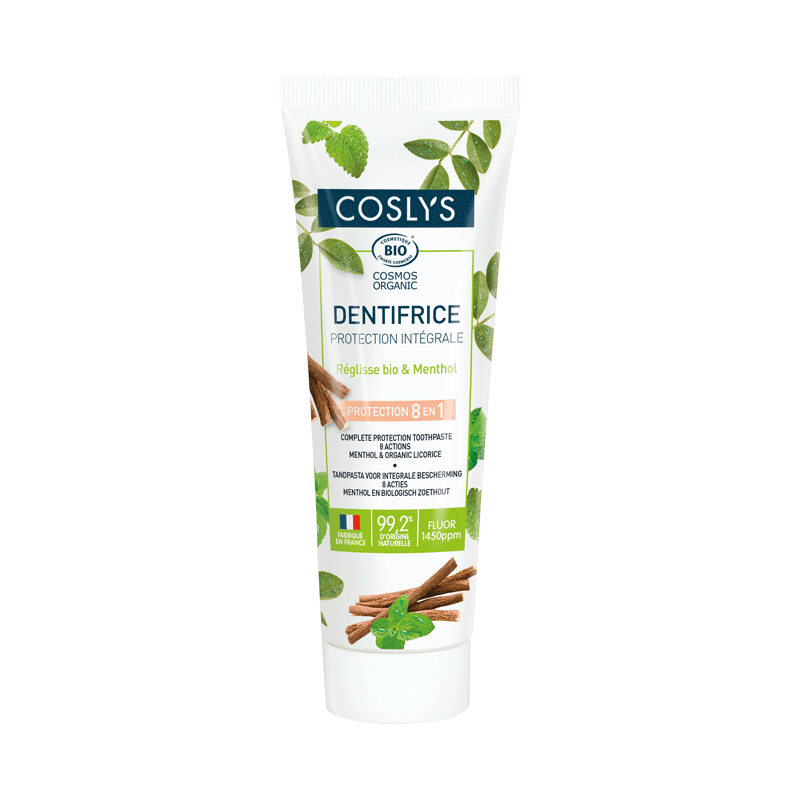 Fluoridetandpasta met volledige bescherming - Zoethout en menthol - 100 g Fluoridetandpasta met volledige bescherming - Zoethout en menthol - 100 g