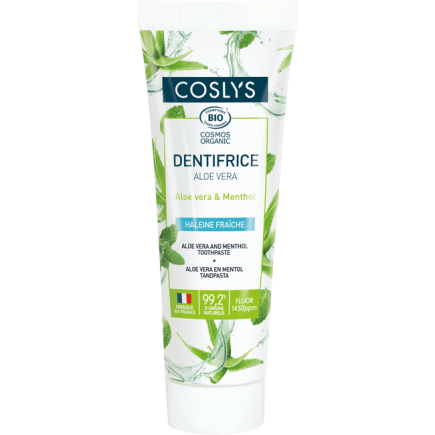 Salle d'ô - Dentifrice fluor aloe vera menthol - 100g