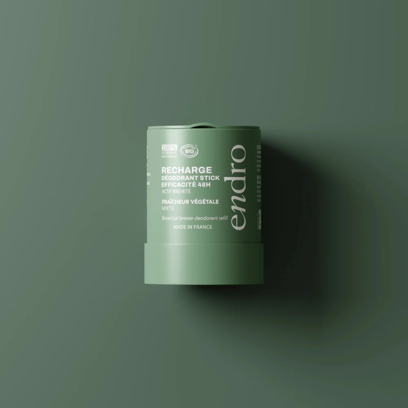 Recharge Déodorant Stick Mixte 48H- Fraîcheur Végétale - 50g