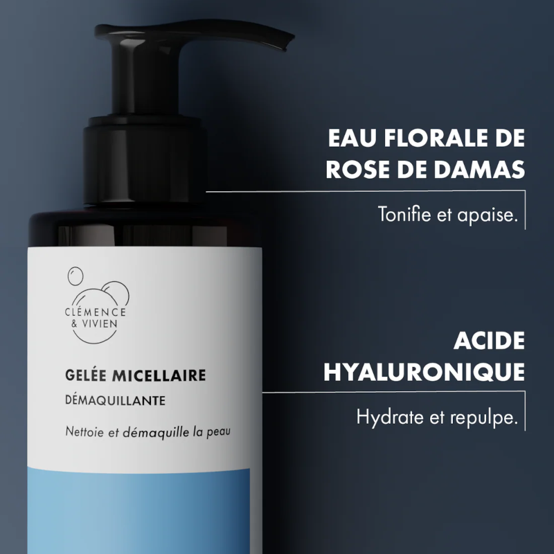 Gelée micellaire démaquillante - 250ml Gelée micellaire démaquillante - 250ml