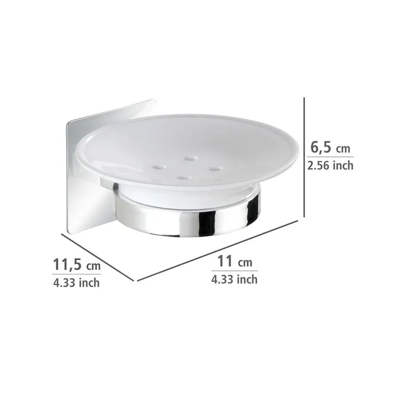 Turbo-Loc® porte-savon Quadro fixer sans percer Turbo-Loc® porte-savon Quadro fixer sans percer