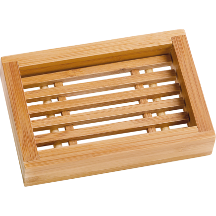 salle d'ô - Porte savon en bambou