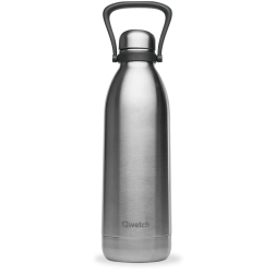 Salle d'ô - Bouteille isotherme titan - inox brossé - 1500ml