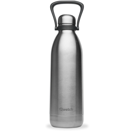 Salle d'ô - Bouteille isotherme titan - inox brossé - 1500ml