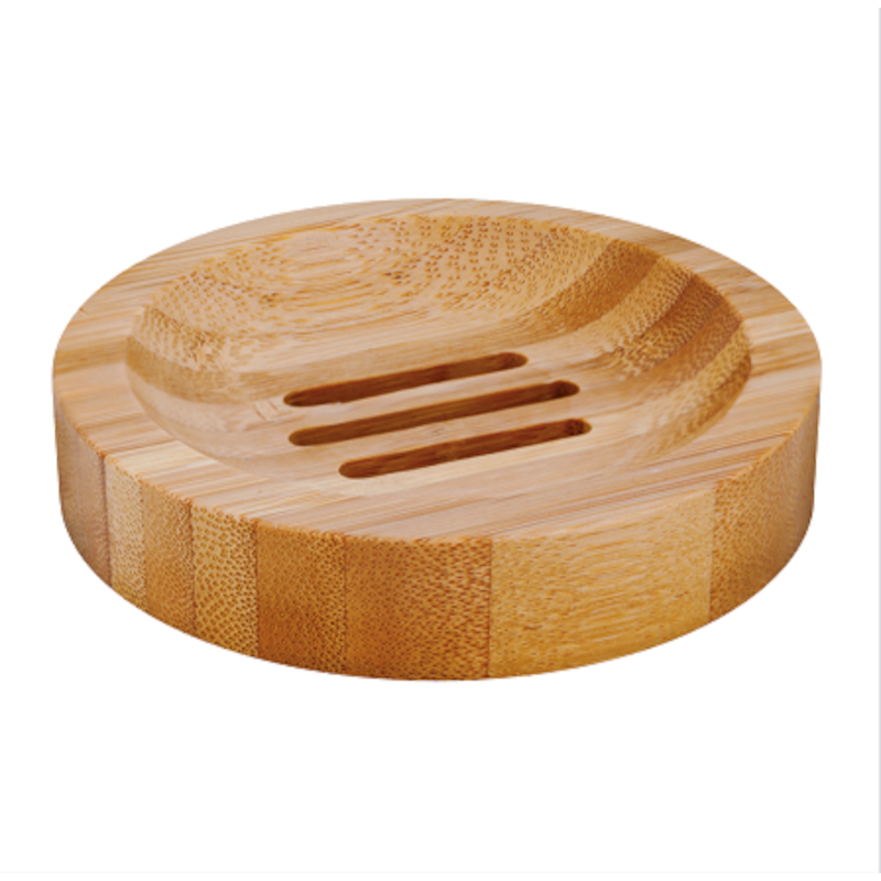 Bamboo soap dish - Round