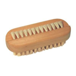 salle d'ô - Brosse à ongles en bois/soie naturelle