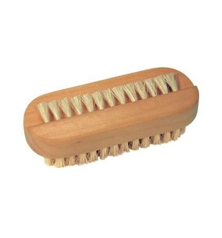 salle d'ô - Brosse à ongles en bois/soie naturelle