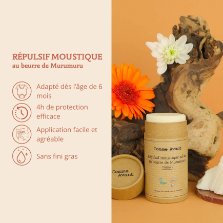 Repellente solido per zanzare - 80 g