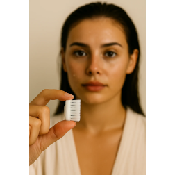 salle d'ô - Lot de 2 têtes de brosse à dents rechargeable souple