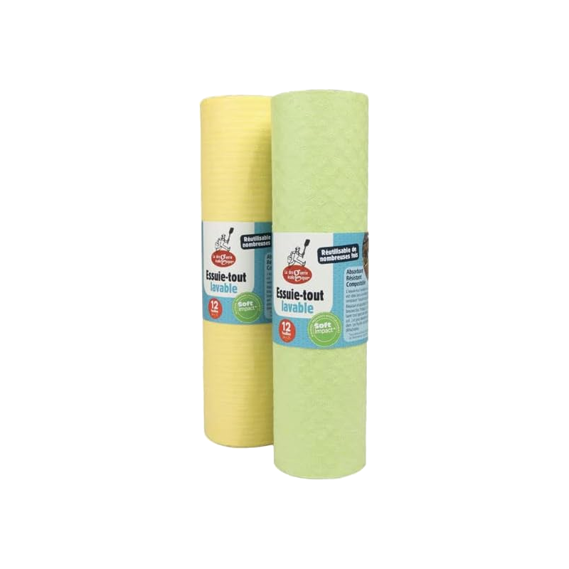 Essuie-tout lavable - 12 feuilles Essuie-tout lavable - 12 feuilles