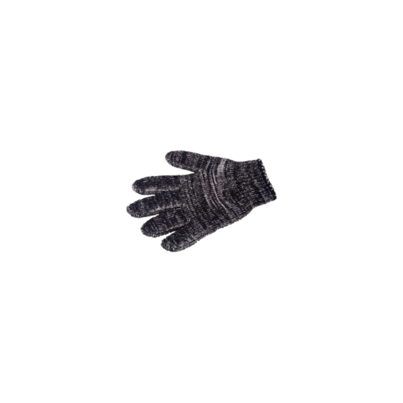 Bamboo charcoal fiber glove