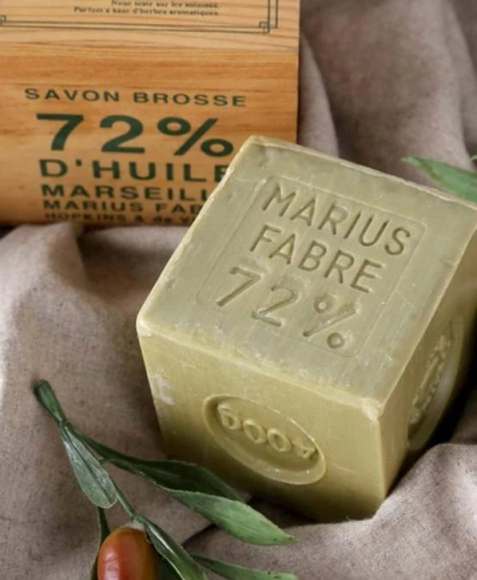 Sabonete de Marselha com azeite - 400g - Marius Fabre