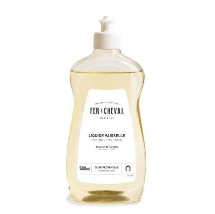 Líquido lavavajillas con jabón de Marsella 500 ml - Fer à Cheval | Salle d'ô