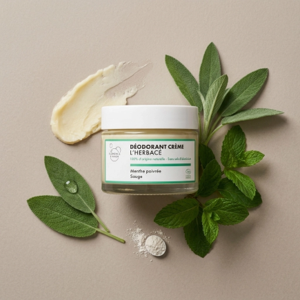 Desodorizante Natural L'Herbacé Clémence & Vivien 50 g | Salle d'ô