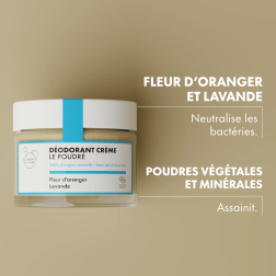 Clémence & Vivien Le Poudré Natural Deodorant 50g | Salle d'ô
