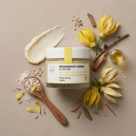 Déodorant Naturel Le Sucré Clémence et Vivien 50g - Salle d'ô