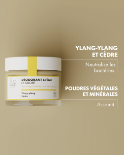Deodorante naturale Le Sucré Clémence & Vivien 50 g - Salle d'ô