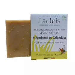 salle d'ô - Savon 40% Lait d'anesse - Macadamia/Calendula - 90g