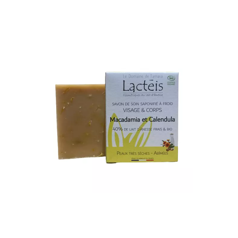 Soap with 40% Donkey Milk - Macadamia/Calendula - 90g