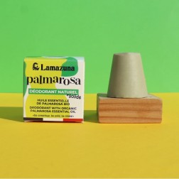 Lamazuna Bio Palmarosa vaste deodorant 30 g | Salle d'ô