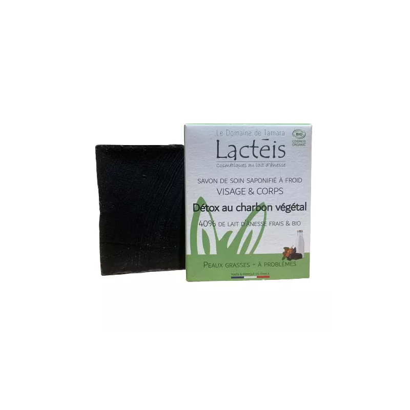 40% Donkey Milk Soap - Detox - 90g 40% Donkey Milk Soap - Detox - 90g