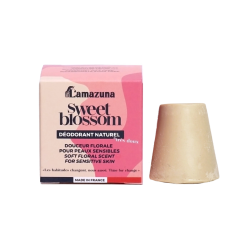 Déodorant Solide Peau Sensible Douceur Florale 30g Lamazuna | Salle d'ô