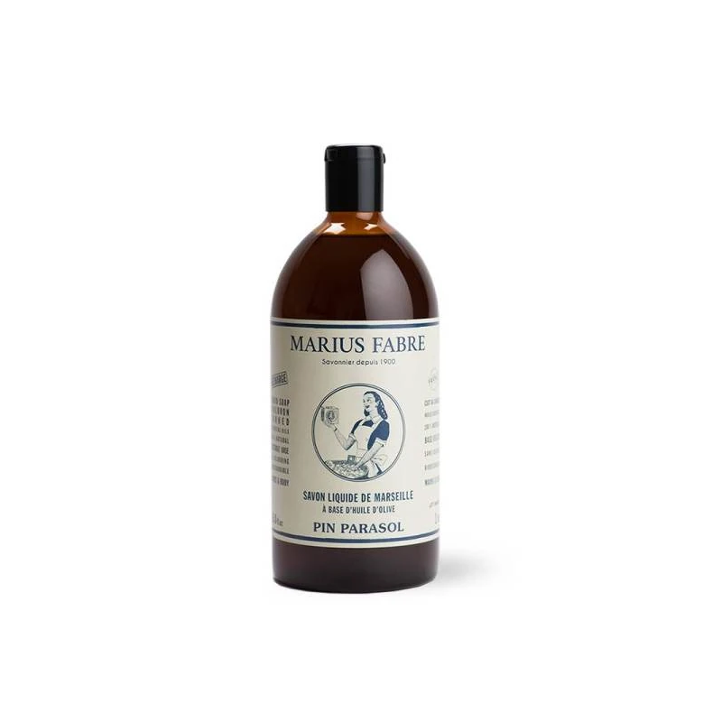Sapone liquido di Marsiglia - Pino Ombrello - 1 litro Sapone liquido di Marsiglia - Pino Ombrello - 1 litro
