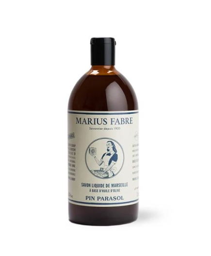 Jabón líquido de Marsella «Pin Parasol» 1 l de Marius Fabre | Salle d'ô