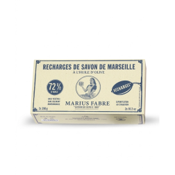 Jabón de aceite de oliva giratorio 290 g x2 Recambios - Marius Fabre