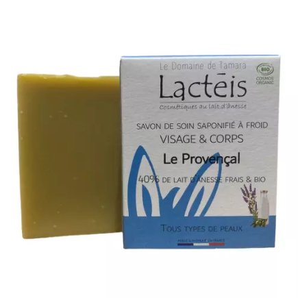 salle d'ô - Savon 40% Lait d'anesse - Provencal - 90g