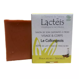 salle d'ô - Savon 40% Lait d'anesse - Collongeois - 90g