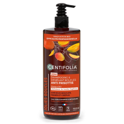 Shampoo e balsamo 2 in 1 per capelli ricci, crespi e mossi - 500 ml
