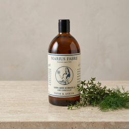 Flüssigseife aus Marseille mit Thymian und Dill, 1 l, Marius Fabre | Salle d'ô