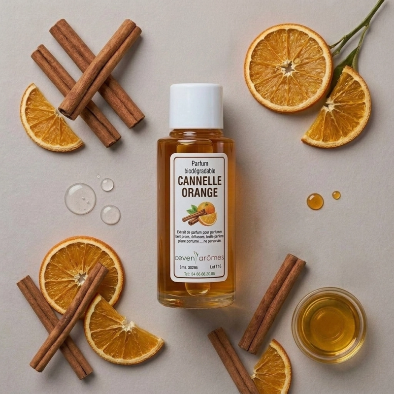 Extrait de parfum - Cannelle-Orange - 15ml Extrait de parfum - Cannelle-Orange - 15ml