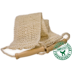 salle d'ô - Lanière de massage Sisal tricoté, maille fine