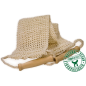 Knitted sisal massage strap, fine knit