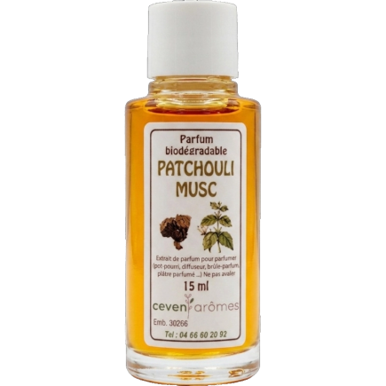 Parfumextract - Patchouli-Musk - 15 ml