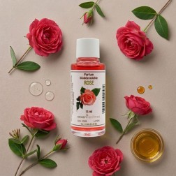 Extracto de perfume de rosa 15 ml - Fragancia de ambiente artesanal | Habitación
