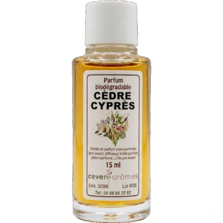 Extracto de perfume - Cedro-Ciprés - 15 ml