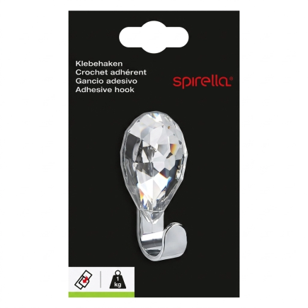 Diamant-Klebehaken-Juwel
