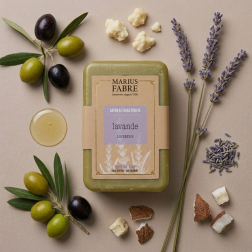 Jabón artesanal de lavanda 250 g | Salle d'ô