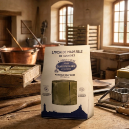 Marius Fabre Raw Green Marseille Soap 5x200g | Salle d’ô