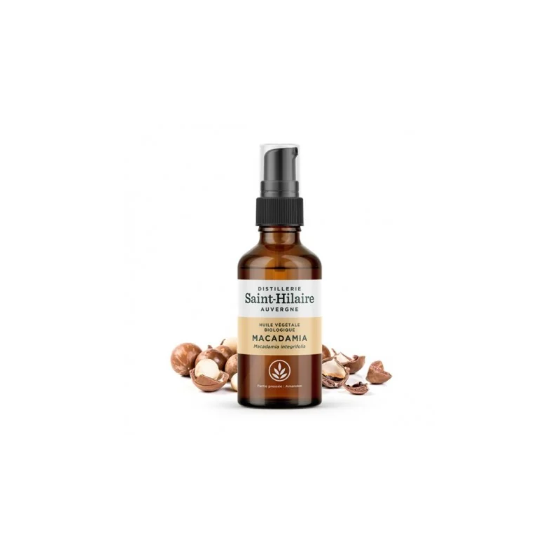 Olio vegetale - macadamia - 50 ml - Biologico Olio vegetale - macadamia - 50 ml - Biologico