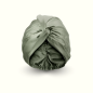 Turban Pure Soie (Vert sauge)