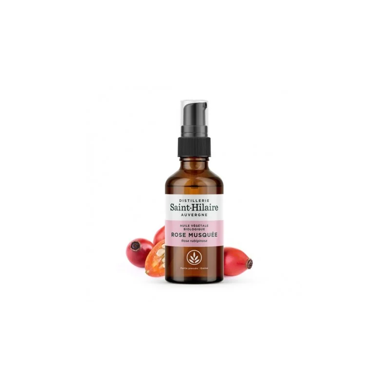 Huile végétale - rose musquée - 50ml - Bio Huile végétale - rose musquée - 50ml - Bio